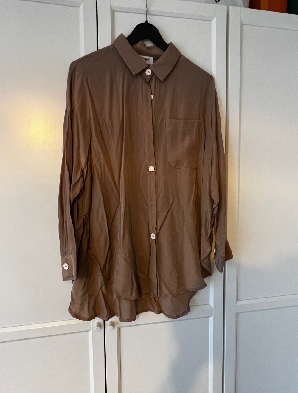 Luftige Bluse, auch super zum binden geeignet - One Size 36-44