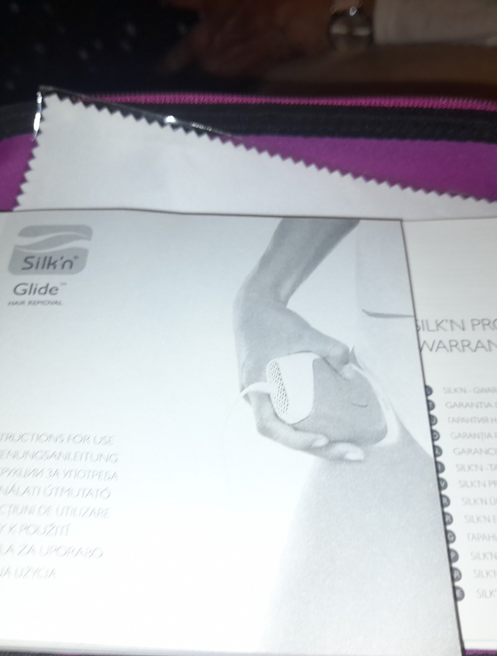 Silk'n Glide Dauerhaftes Haarentfernungsgerät