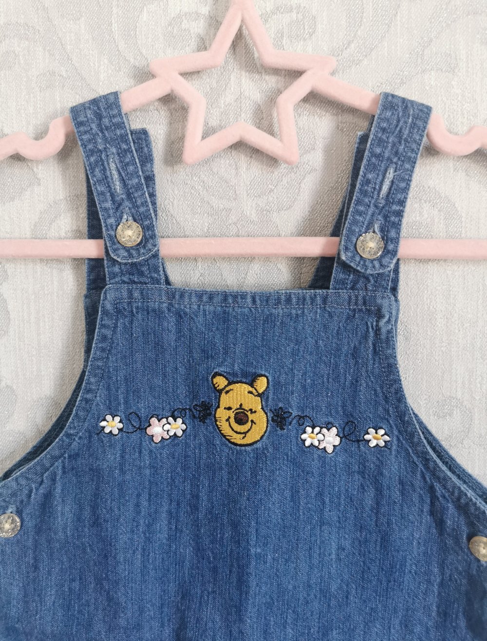 Primark Disney Jeanskleid Gr. 80 Winnie The pooh Neuwertig