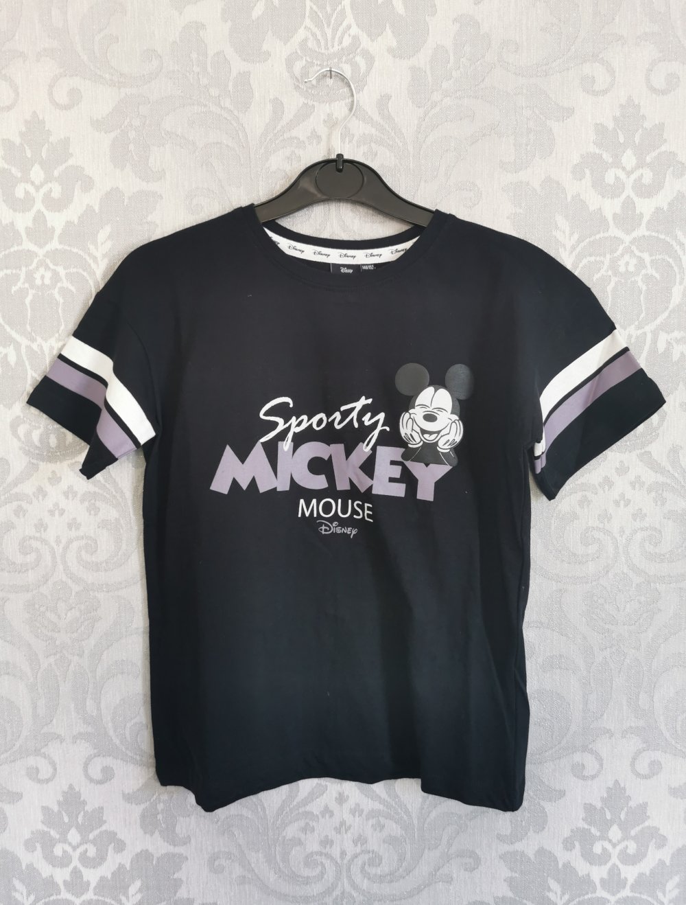 Mickey Maus Tshirt Gr. 146/ 152 schwarz Sporty Neu mit Etikett
