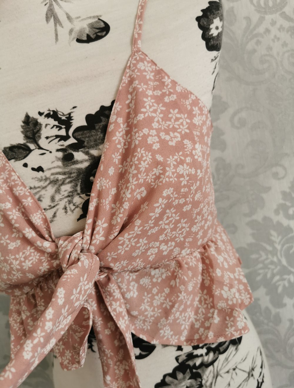 Cami Croptop Gr. L Cropped in rosa Neu