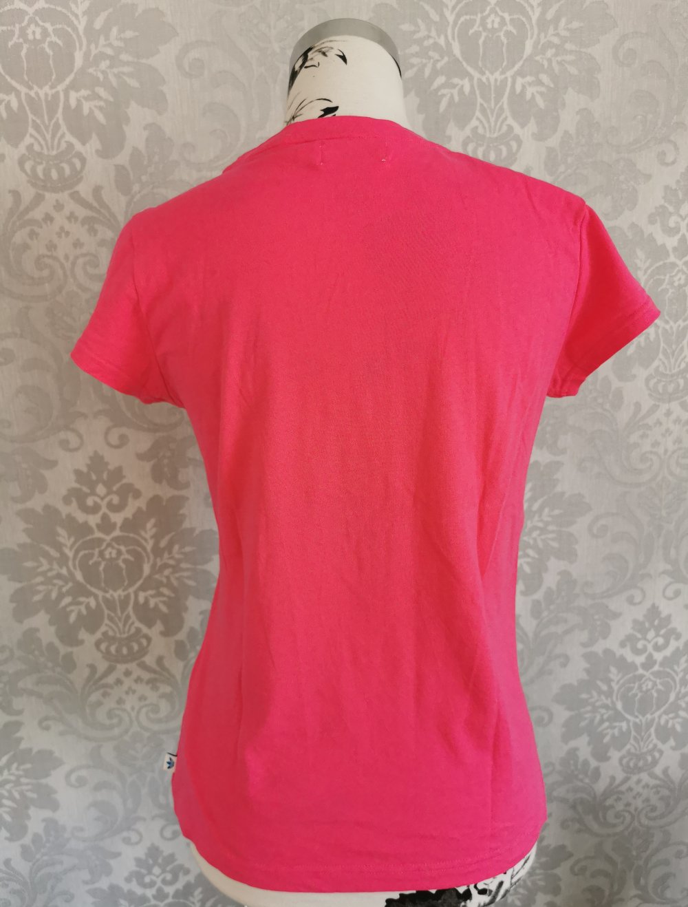 Adidas originals Tshirt Gr.M in pink Pailletten stretchig