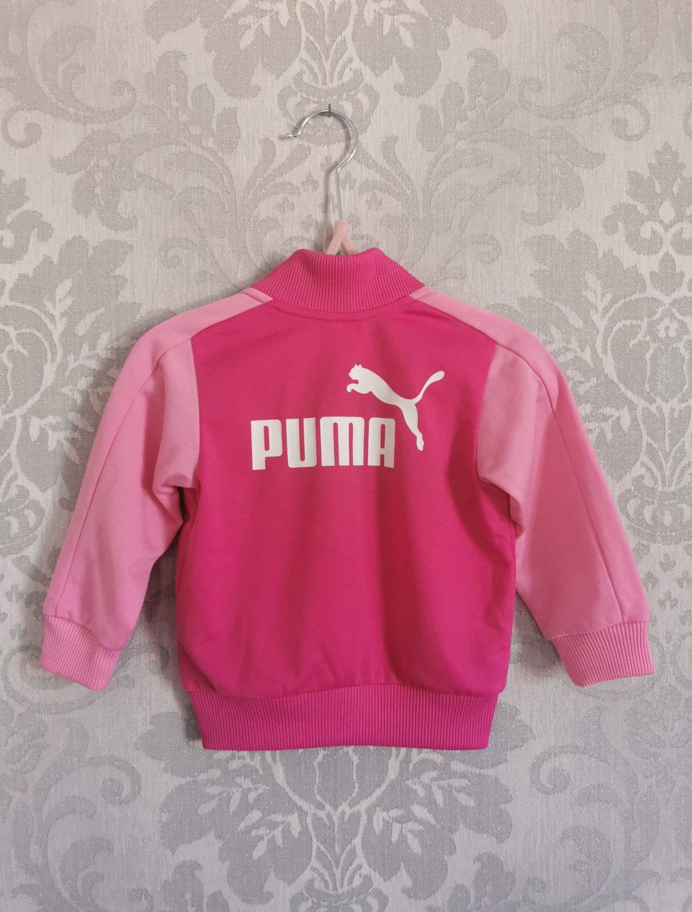 Puma Sweatjacke | Jacke Gr. 74 pink rosa