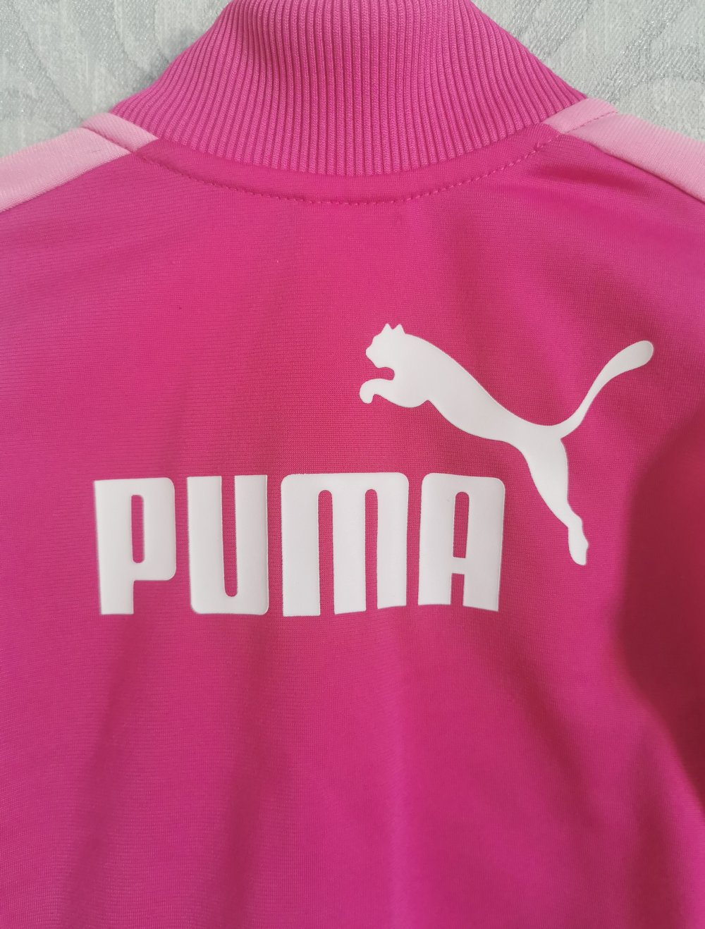 Puma Sweatjacke | Jacke Gr. 74 pink rosa