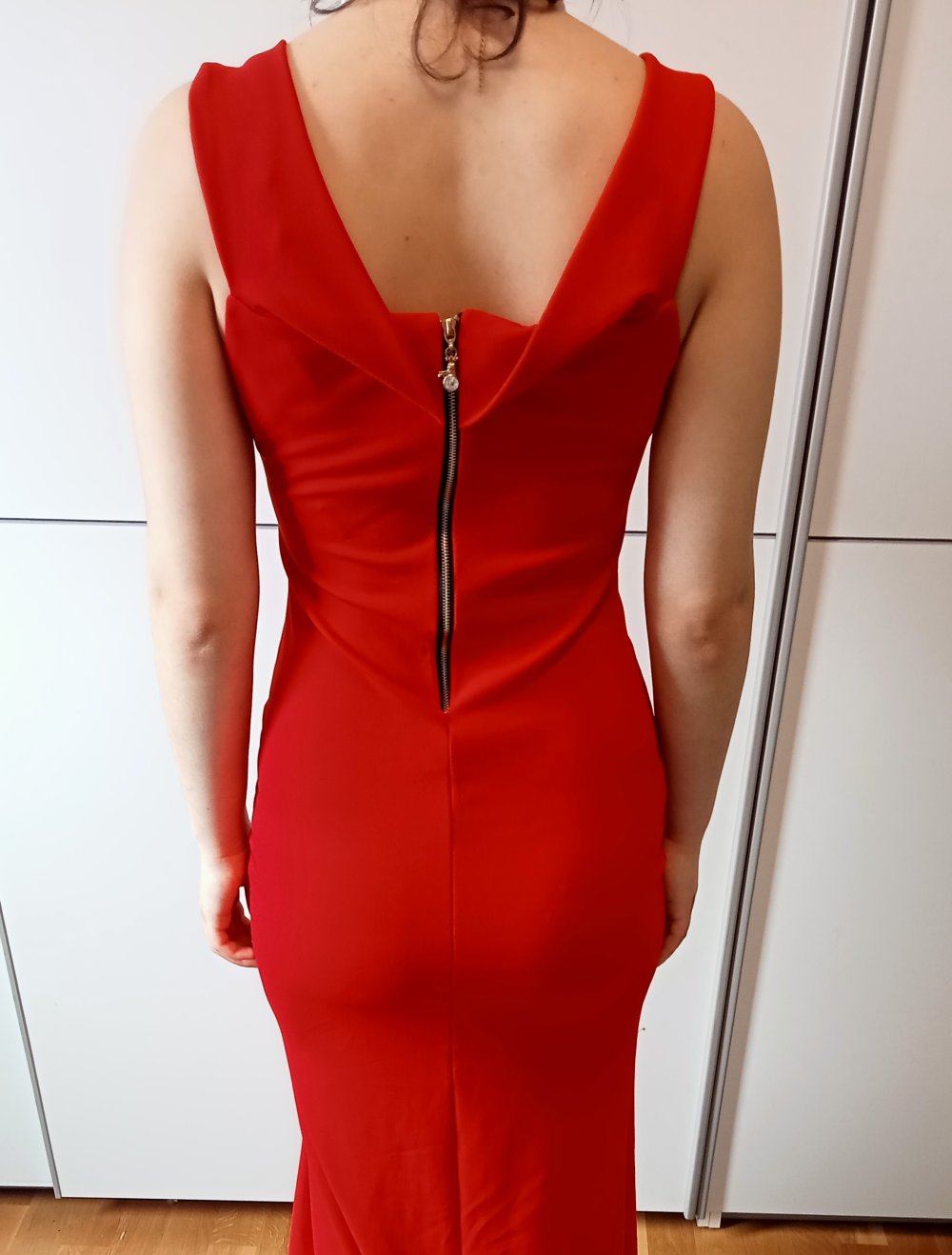 Abendkleid Ballkleid rot Kleid