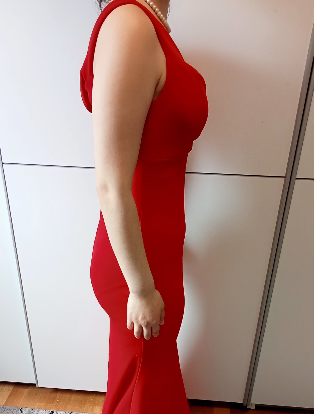 Abendkleid Ballkleid rot Kleid