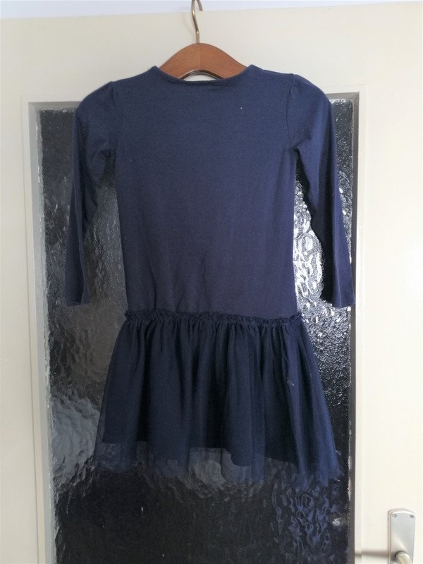 Blaues Kleid mit Leggings - Eisprinzessin - Gr. 122 - Disney