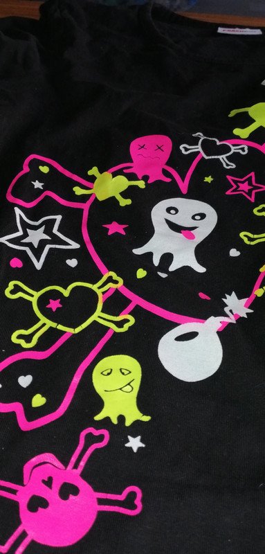 Langarmshirt mi Aufdruck - Gr. 176 - Crashone 