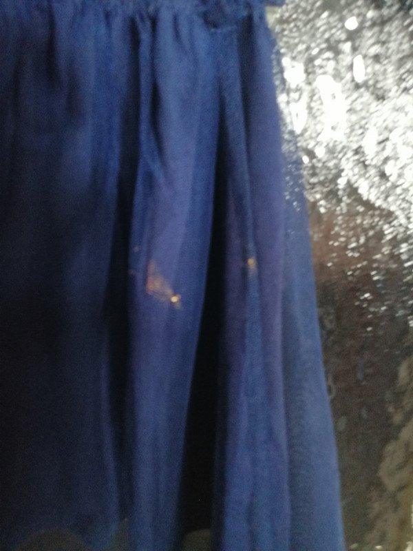 Blaues Kleid mit Leggings - Eisprinzessin - Gr. 122 - Disney