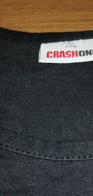 Langarmshirt mi Aufdruck - Gr. 176 - Crashone 