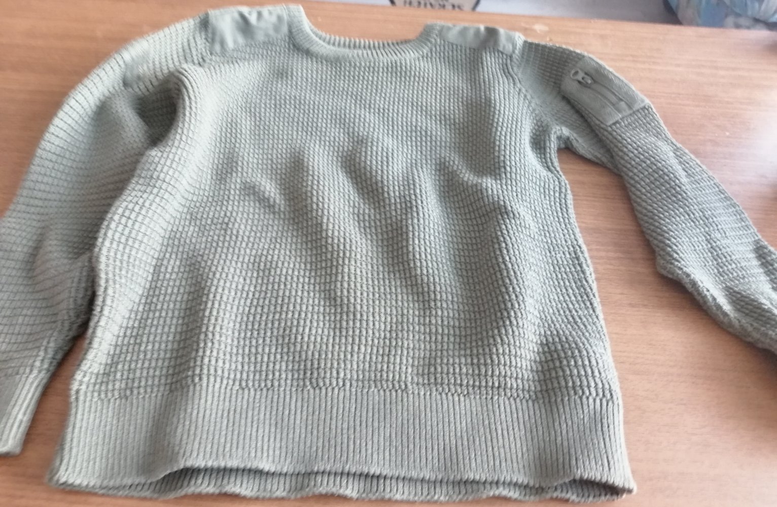 Pulli - khaki in Gr. 128 von C&A - Knit Design