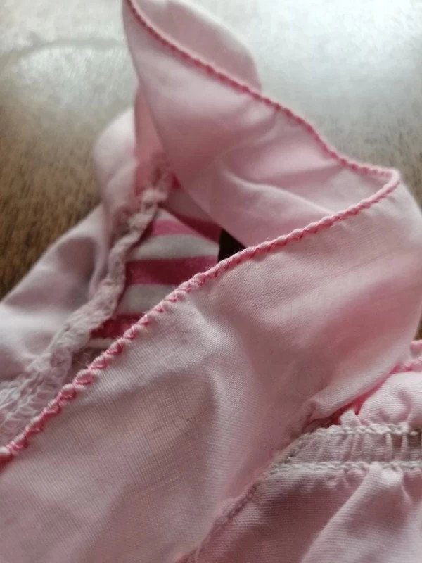 Rosa Kleidchen - Gr. 92 - Vintage - 80er