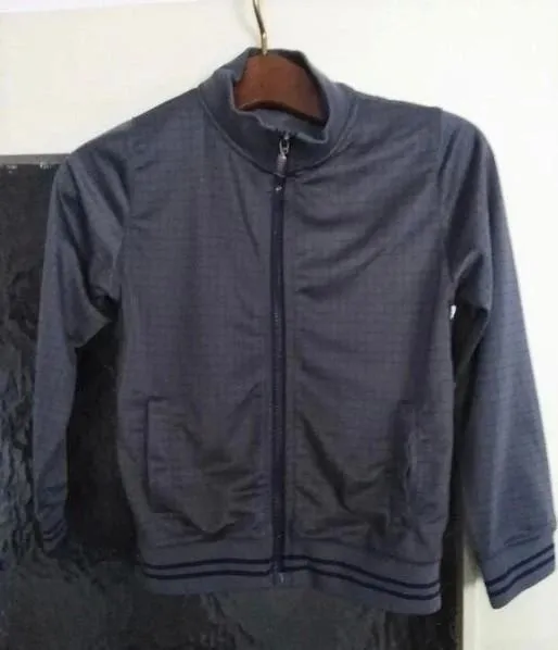 Dunkelgraue Weste - Gr. 128 - okay