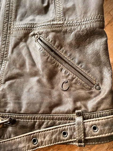 Lederjacke Campus - Biker Style