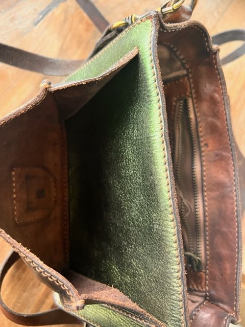 kleine Handtasche - Marke Campomagg1 Teodorano, made in Italy