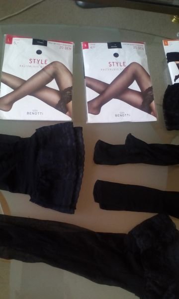 Halterlose Strümpfe ** 5 Paar ** Neu und ungetragen, gute Qualität **