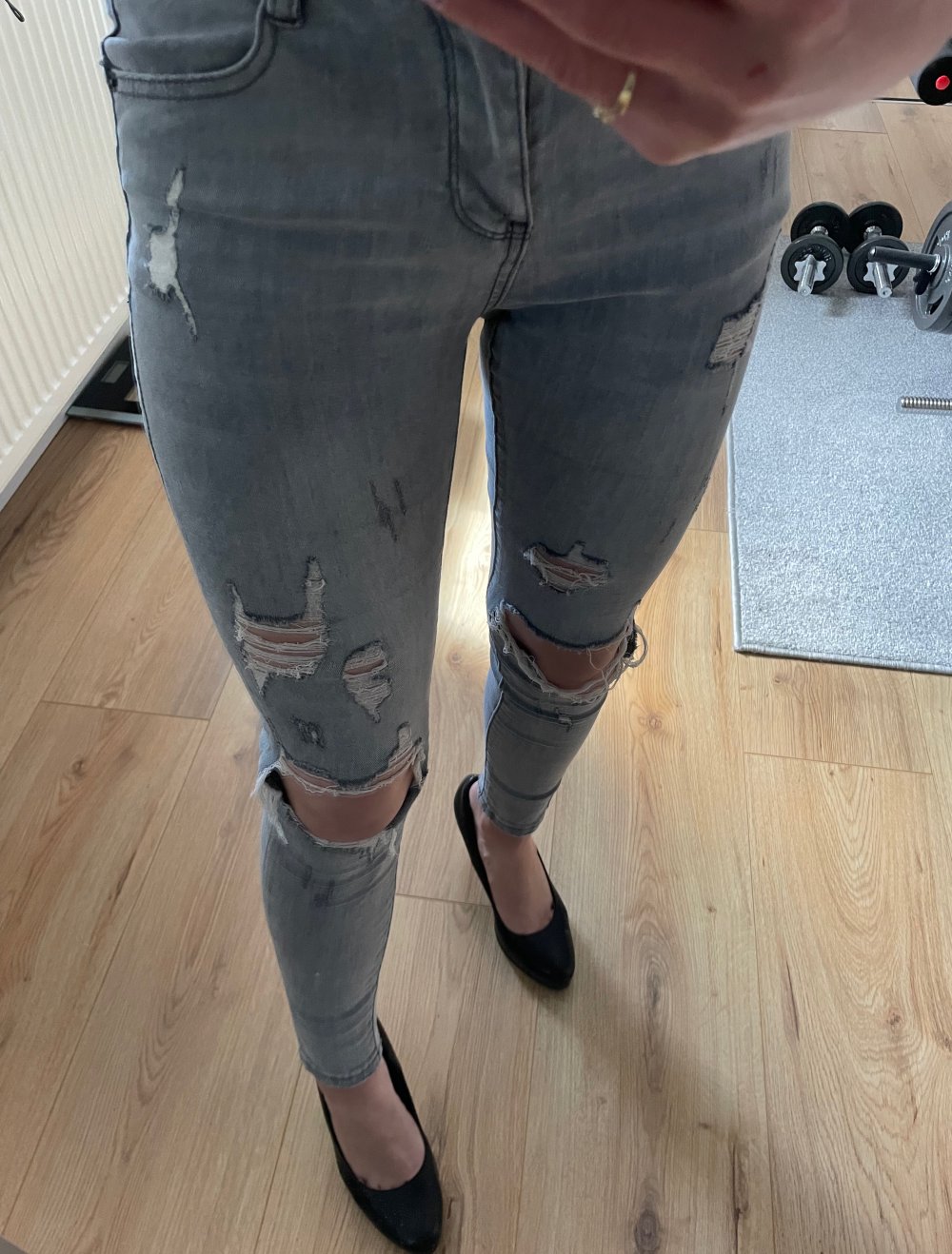jeans mit löchern