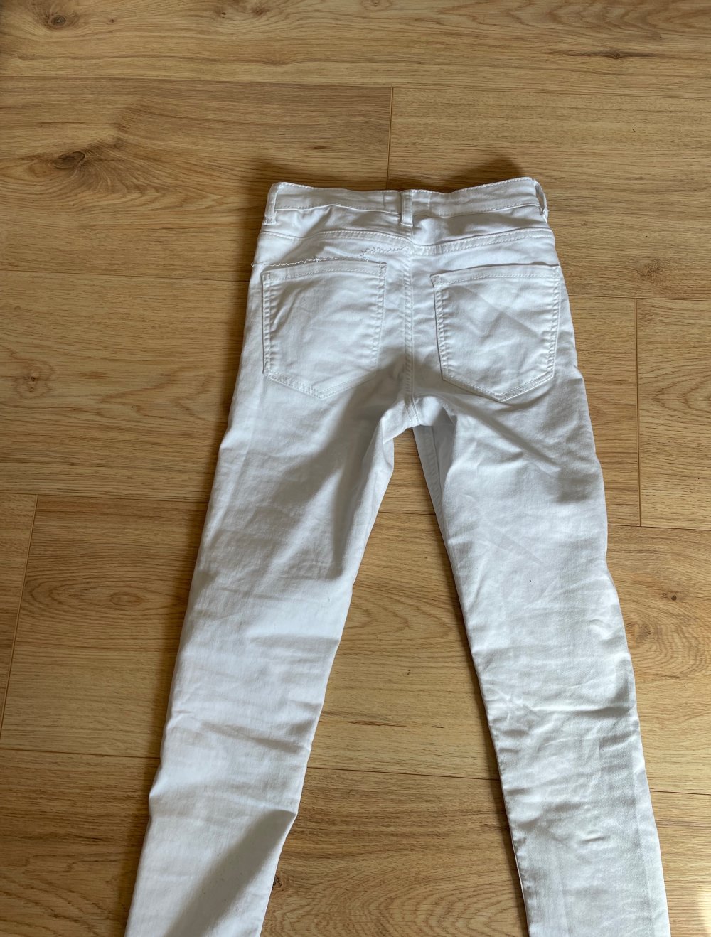 weiße Jeans
