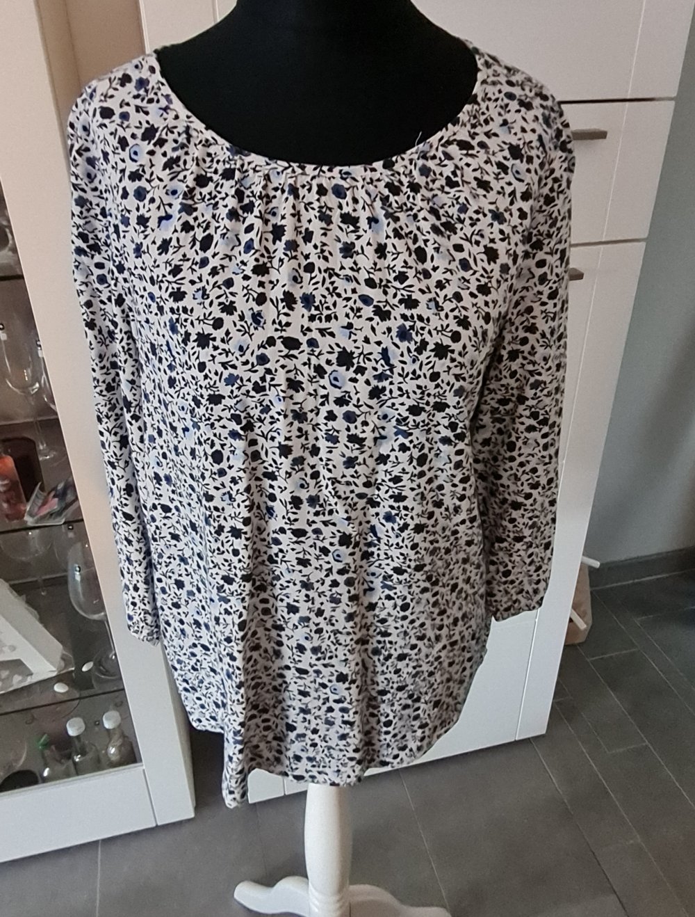 Marc O'Polo Bluse florales Muster Gr. 36