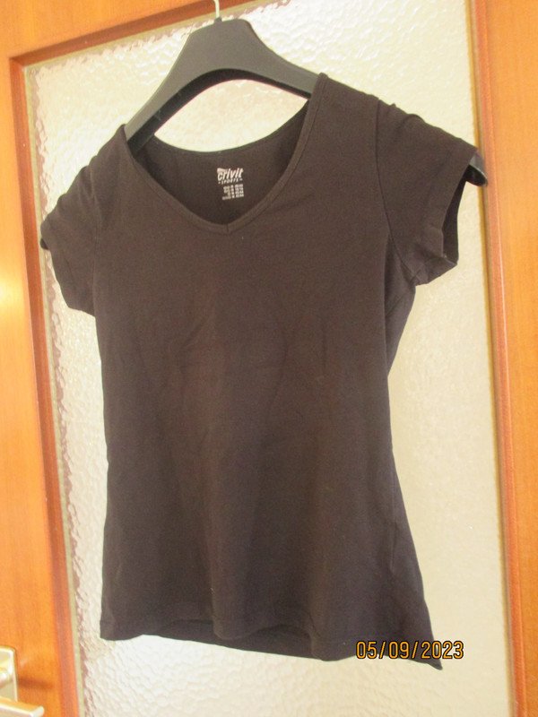damen tshirt schwarz gr.40 