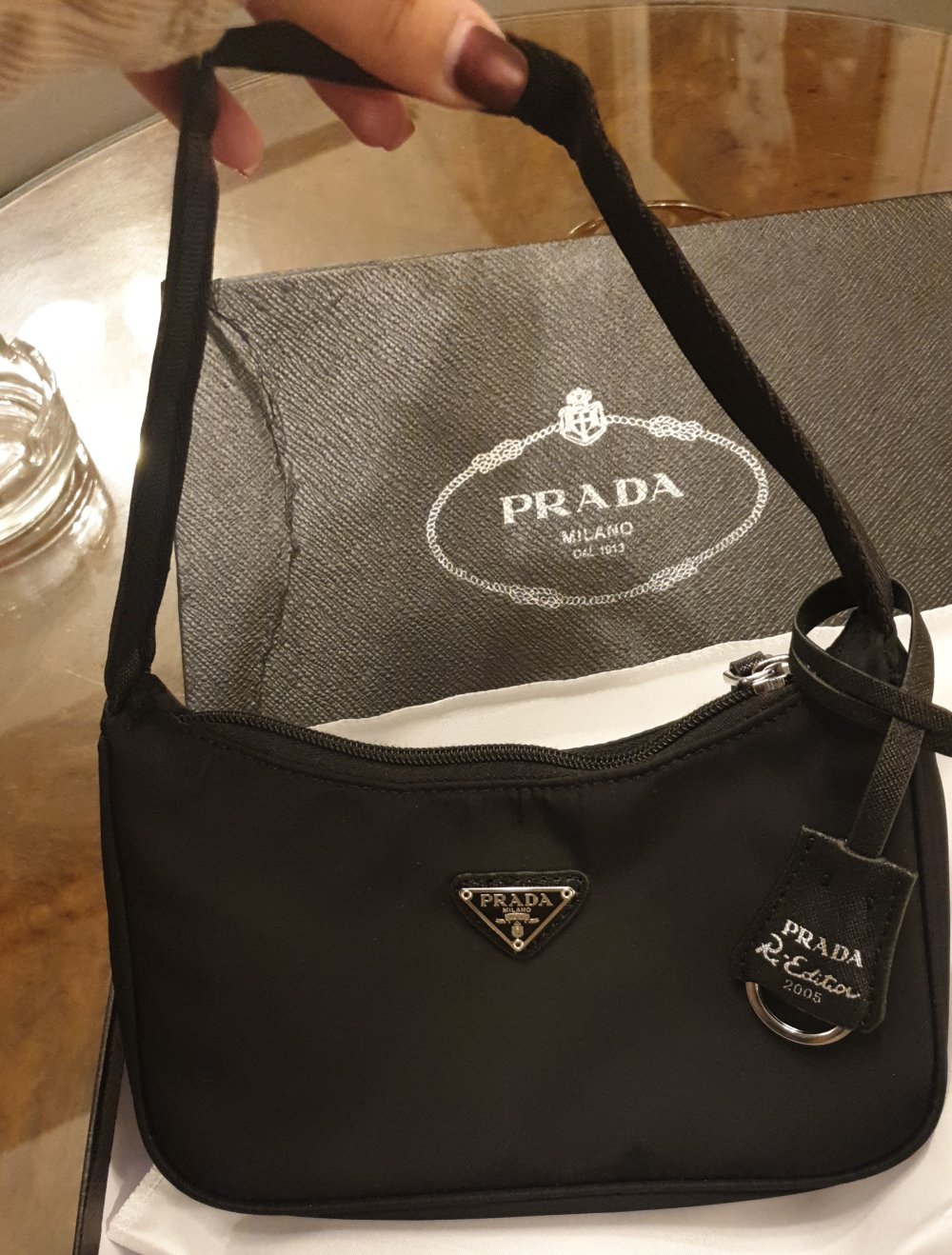 prada mini Re-edition 2000 Nylon