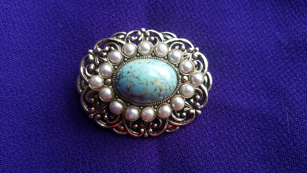 Wunderschöne Brosche Art Noveau Revival