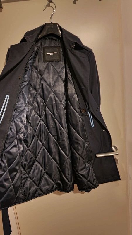 Lawrence Grey - Trenchcoat - Marine Blau - S