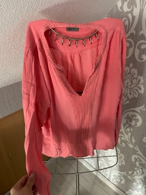 Schicke Bluse Korall