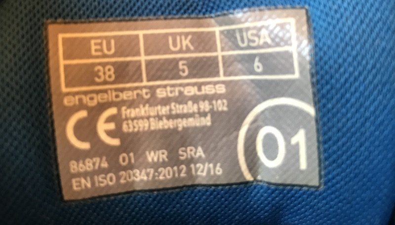 E.S. Outdoor Schuhe mit Drehspann-Verschluss