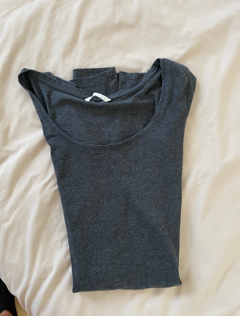 Basic Kleid Grau H&M