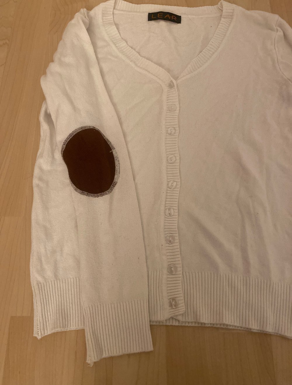 weiße Feste mit braun