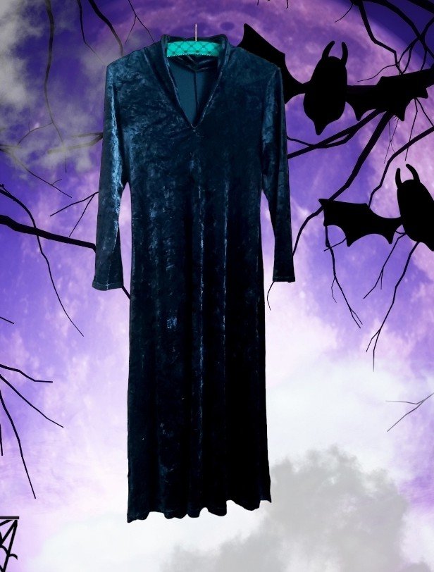 Gothic Addams Kleid