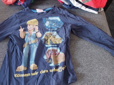Paket 8 Langarmshirts  Grösse 110 für Jungen
