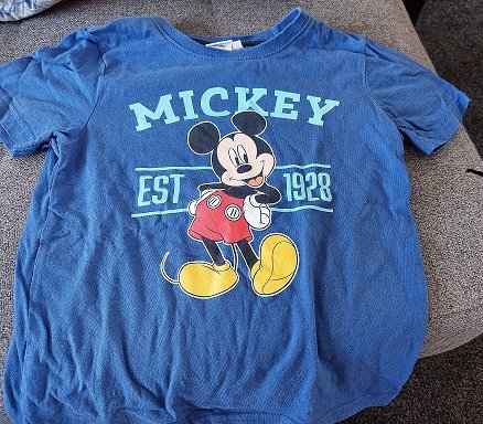 Disneys Micky Maus T-Shirt Grösse 110/116