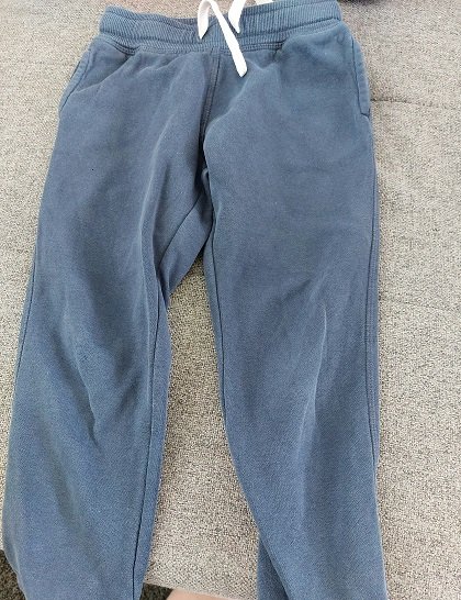 Stoffhose blau Grösse 110