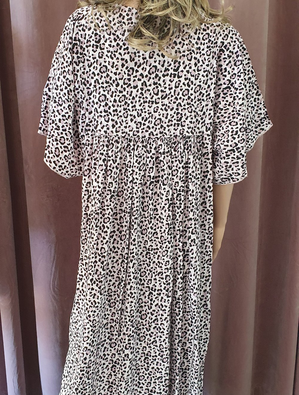 Maxikleid mit schickem Print