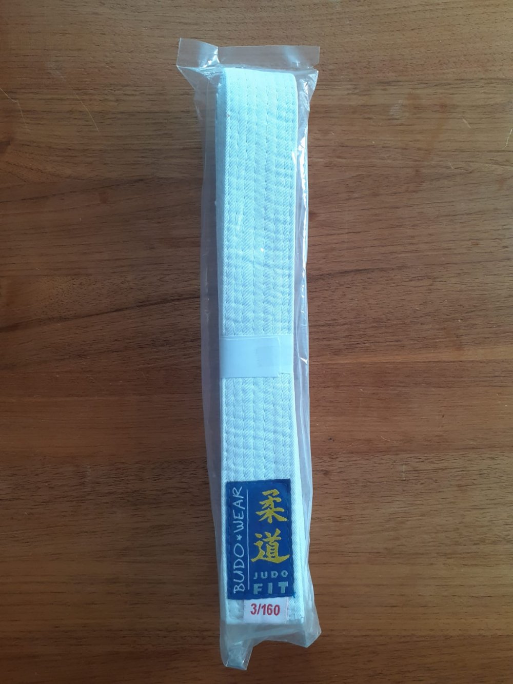 Judogürtel weiß, neu, originalverpackt