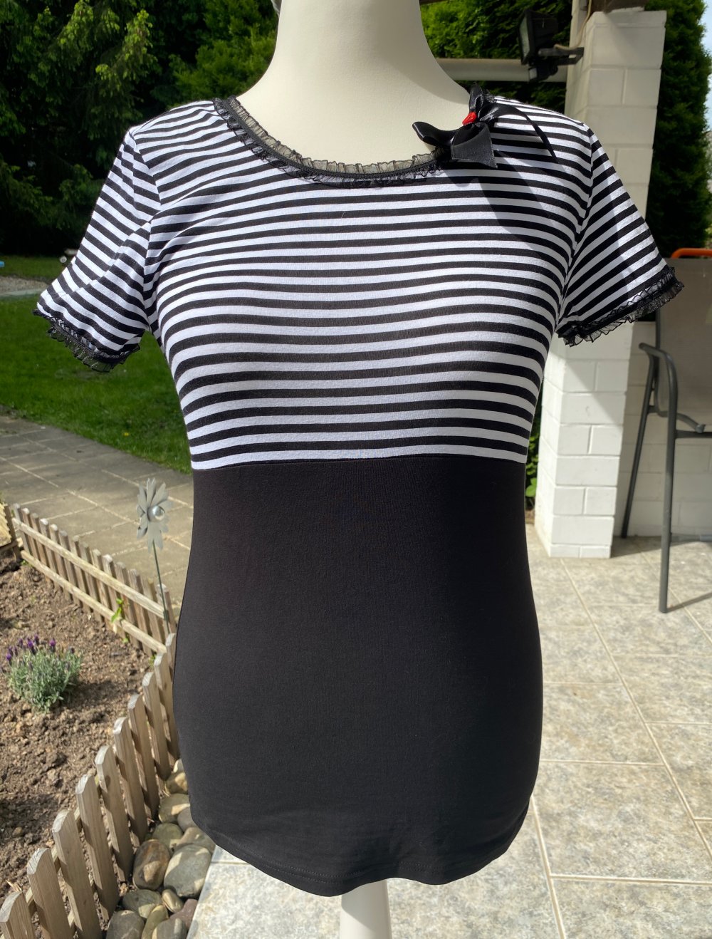 Ringeloberteil, super schick, 38