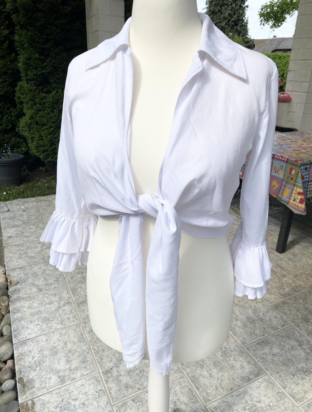 Schicke Bluse zum Knoten, 36