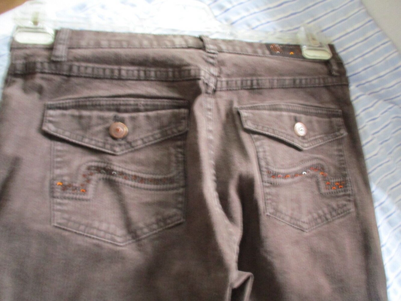 braune Jeans extralang von Street One W 33