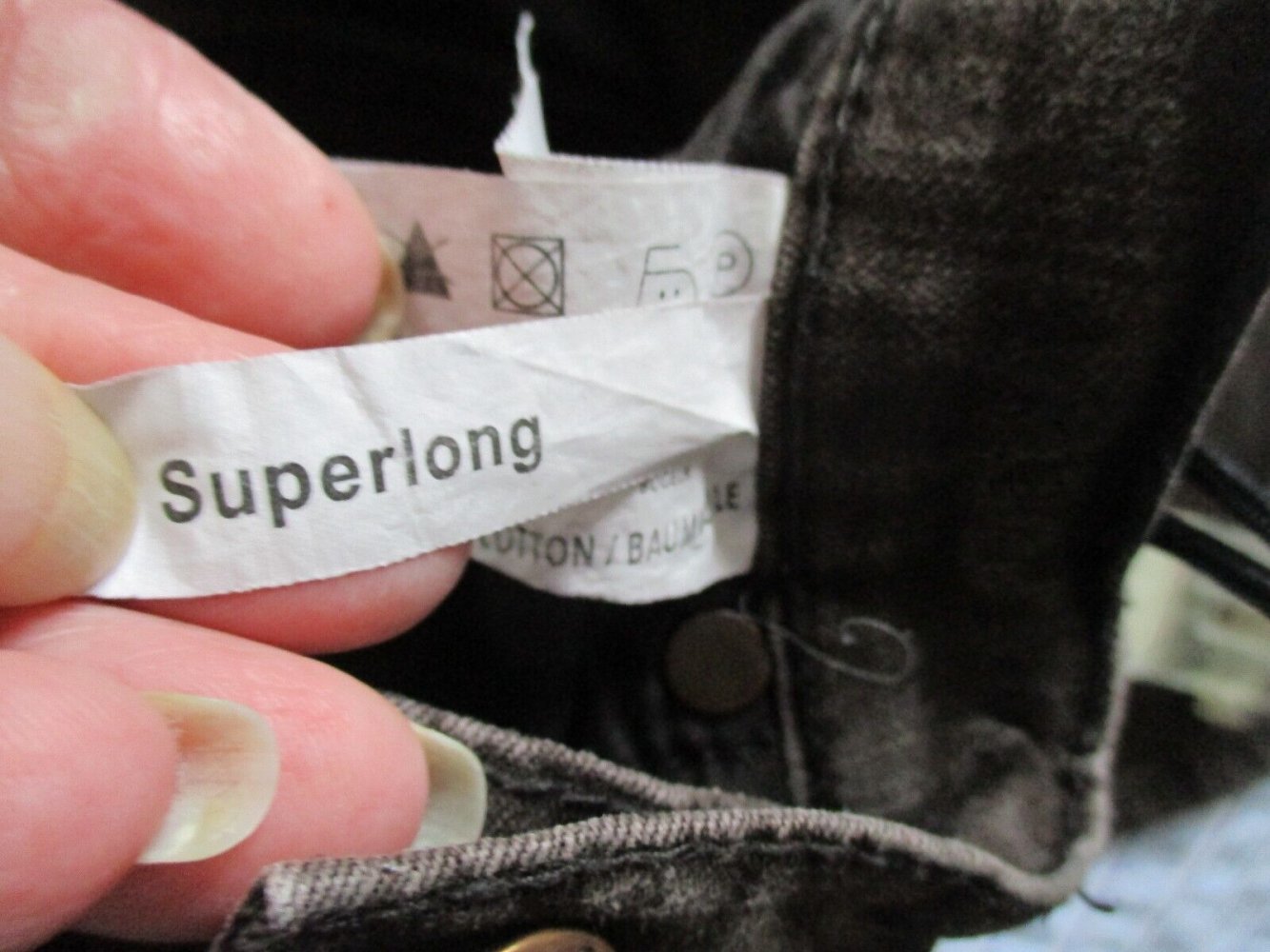 braune Jeans extralang von Street One W 33