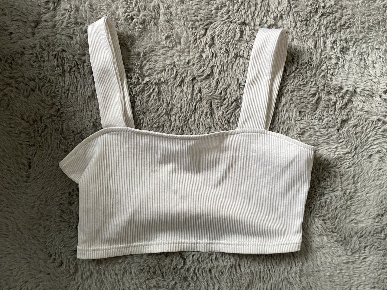 Cropped Top weiß