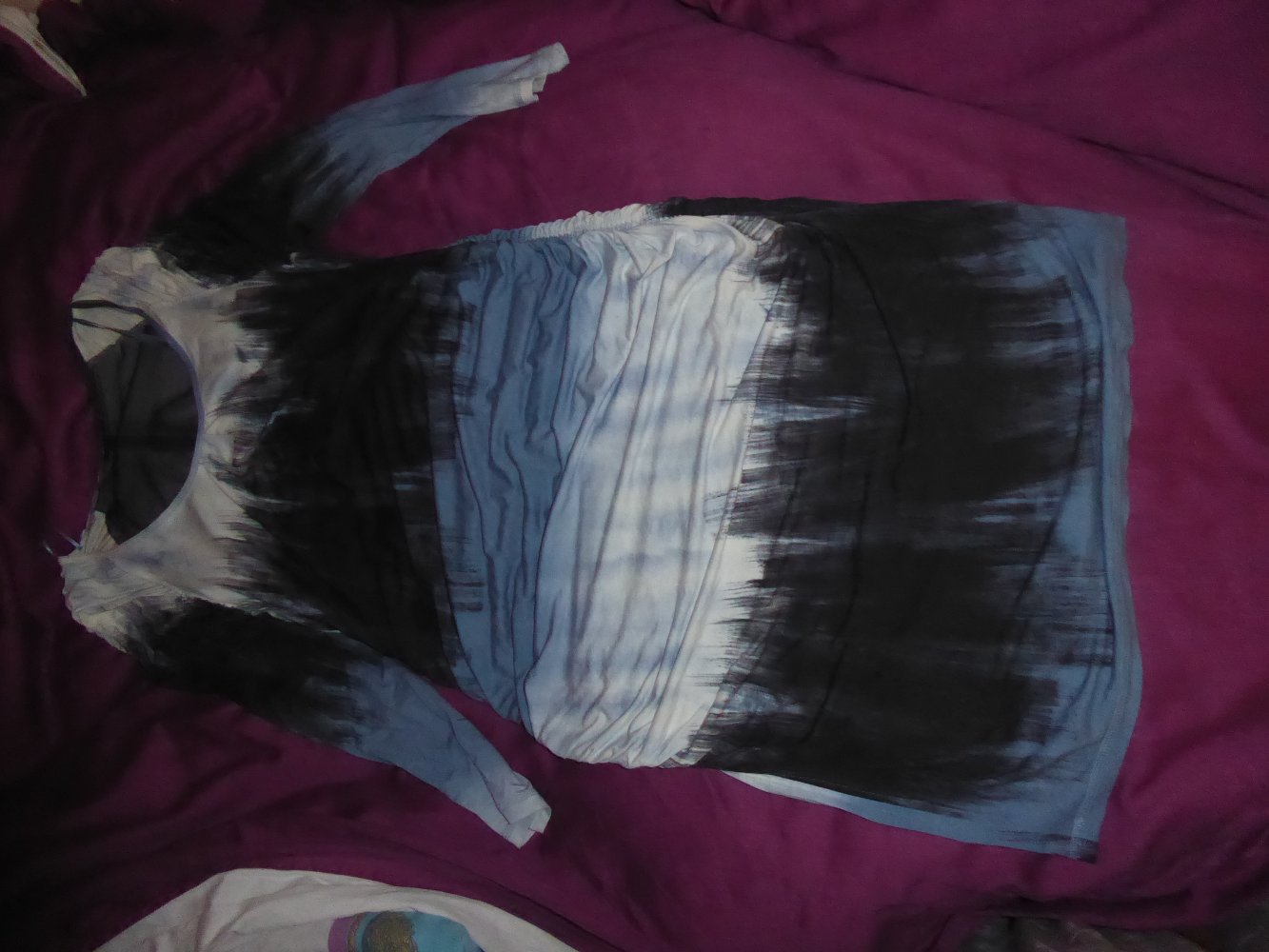 Kleid expresso 40 42 Sommerkleid Coctailkleid blau anthrazit Strech Viskose