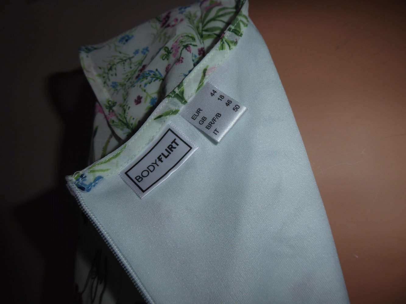 NEU KLeid 44 L XL Sommerkleid mint Minikleid Tunika langarm Kofferkleid Coctailkleid