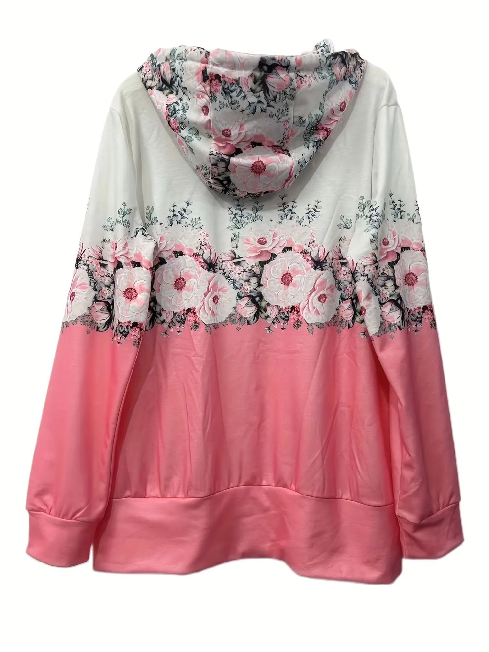 Damen Sweatjacke mit Kapuze XXL 48 50 52 54 NEU Jacke Kapuzenjacke Übergröße