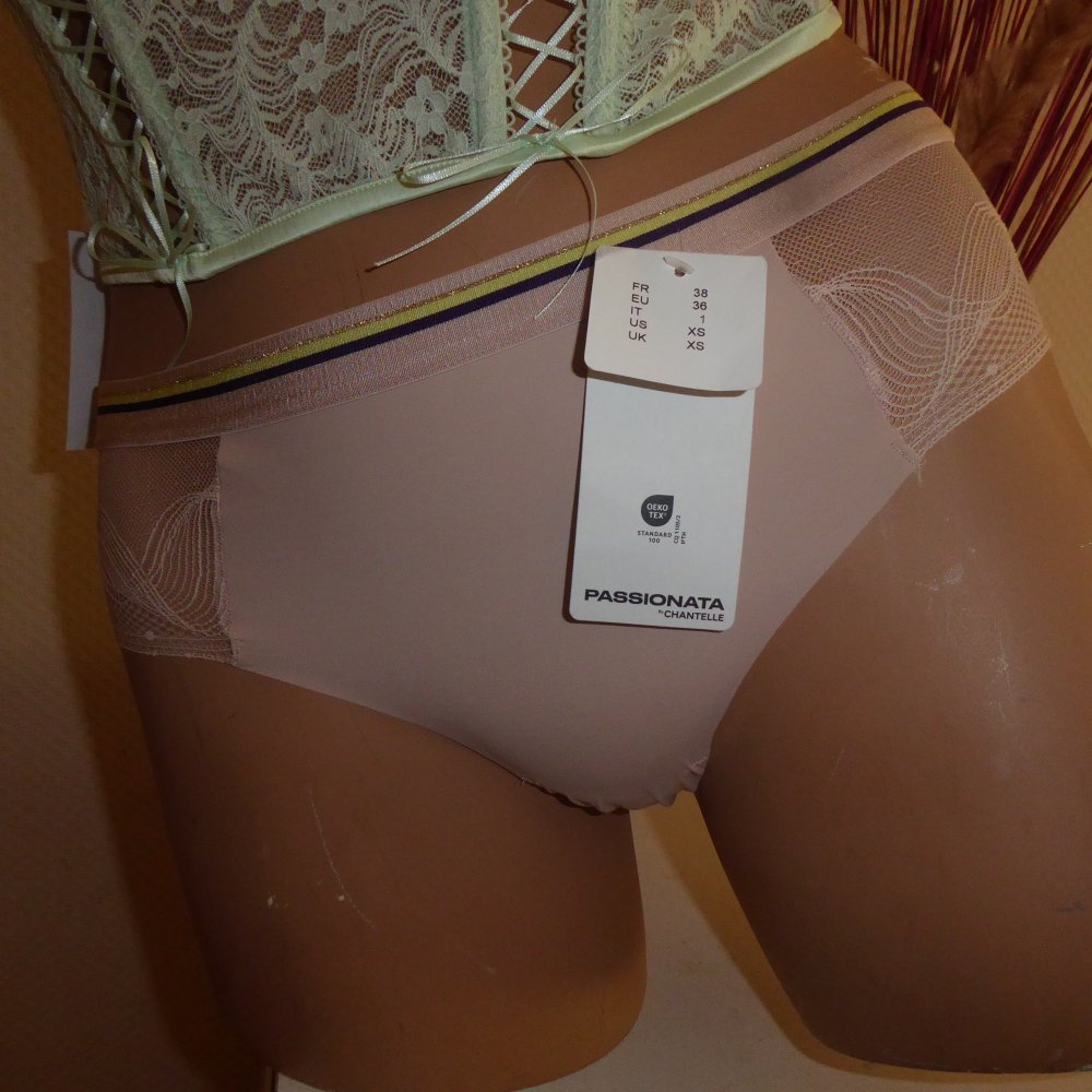 Hipster NEU Passionata S 36 evtl 38 Panty Slip Brazilian beige skin 