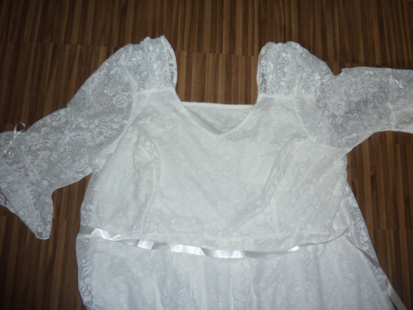 Kleid Sommerkleid Umstand Brautkleid NEU 50 46 creme Fischer Umstandskleid Hochzeitskleid 390 €