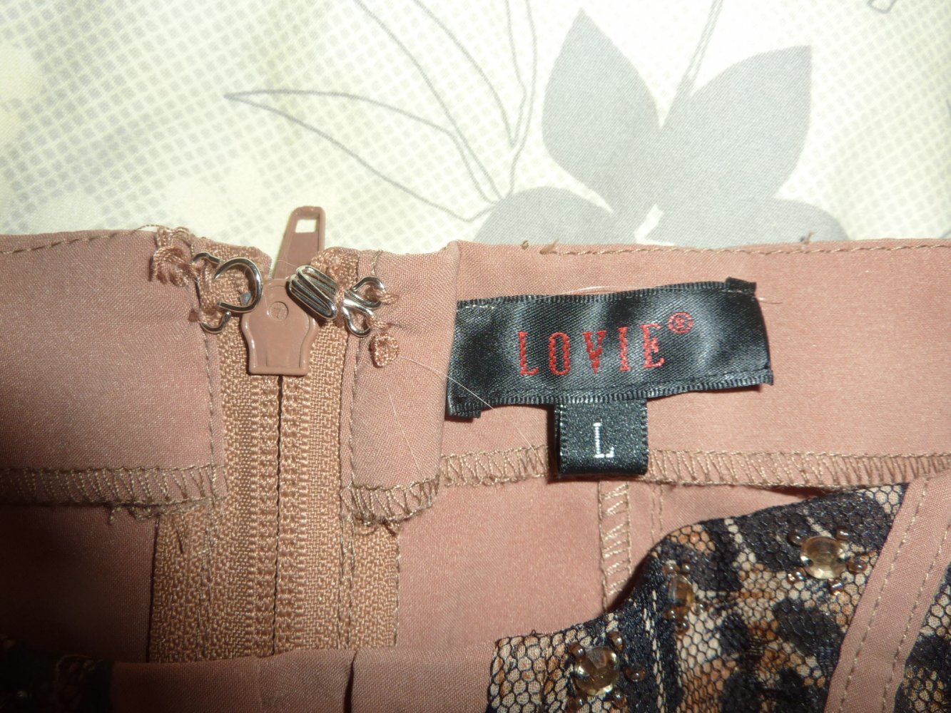 SEXY Corsage Top NEU Gr. L wie M 38 40 Leo Animal Leopard braun beige LOVIE