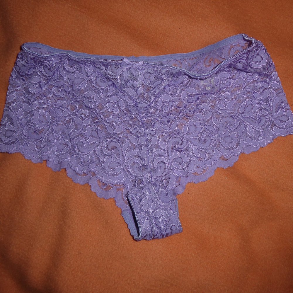 Damen Slip Hipster Panty lila Leo flieder 40 42 44 Spitze neuwertig