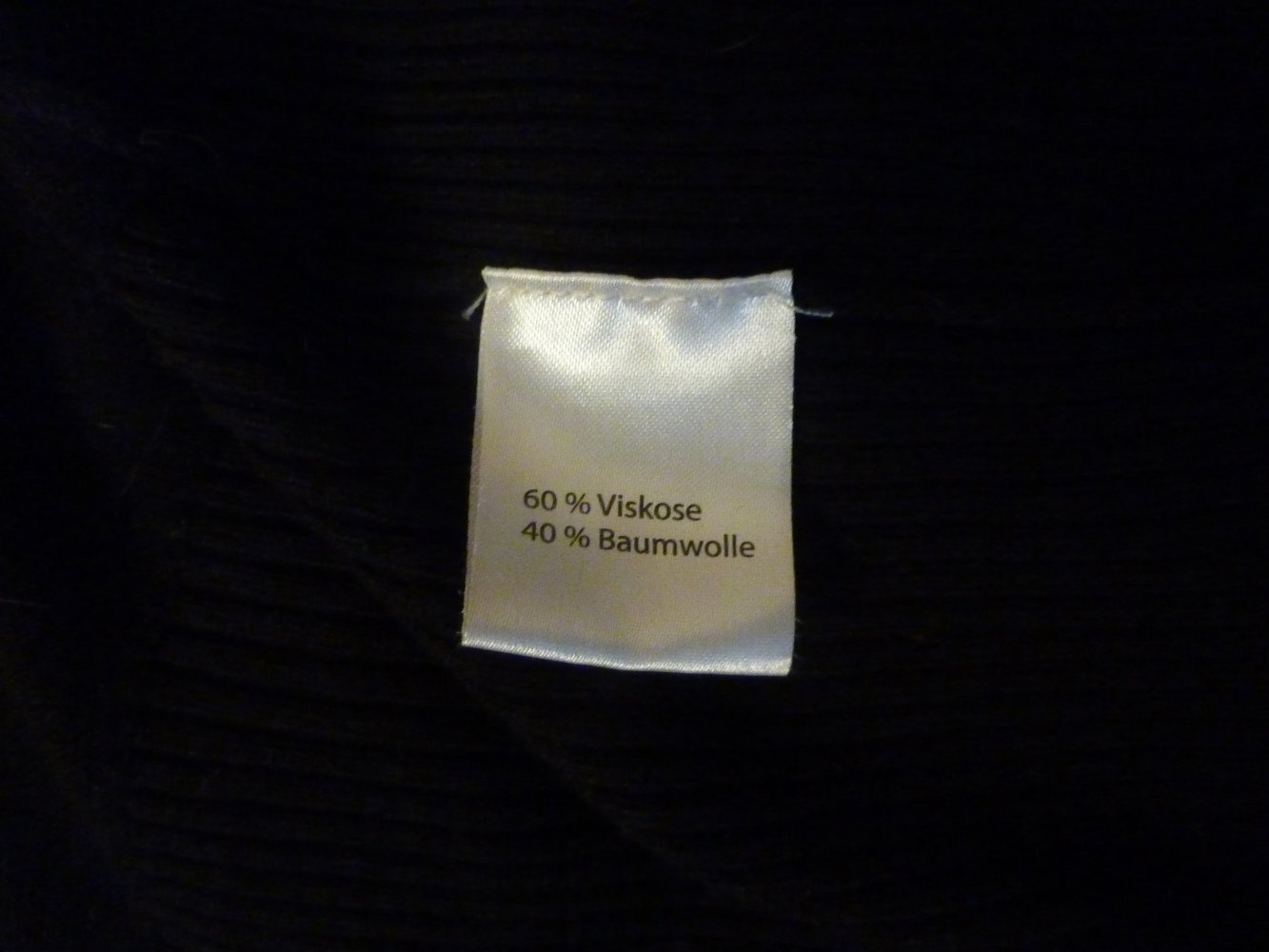 Damen Jacke Strickjacke Cardigan L 42 44 (46) schwarz Baumwolle Viskose Bleu Motion